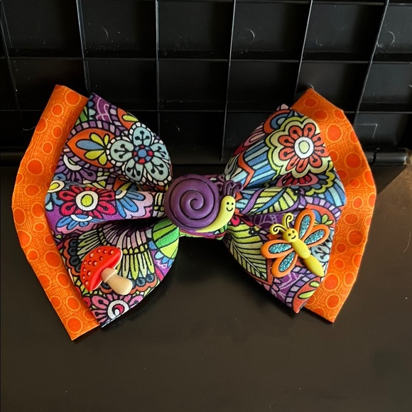 Colorful Kids Hair Bow - Picture 1 of 4